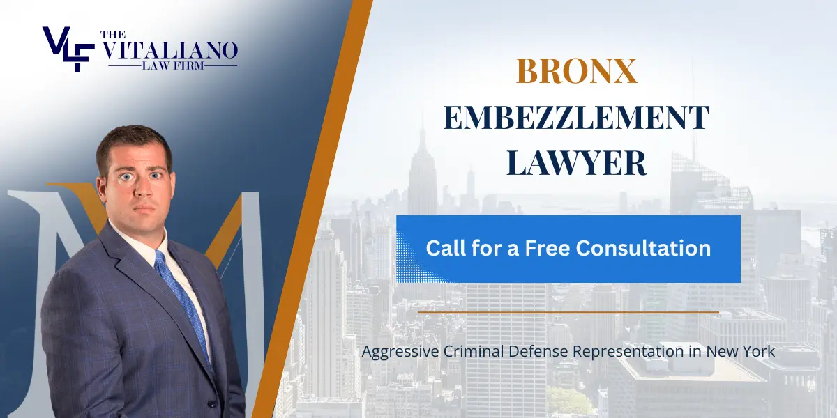 Bronx Embezzlement Lawyer