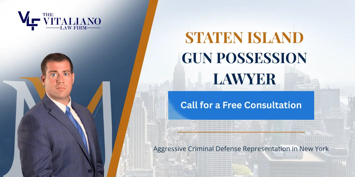 Staten Island Gun Possession Lawyer