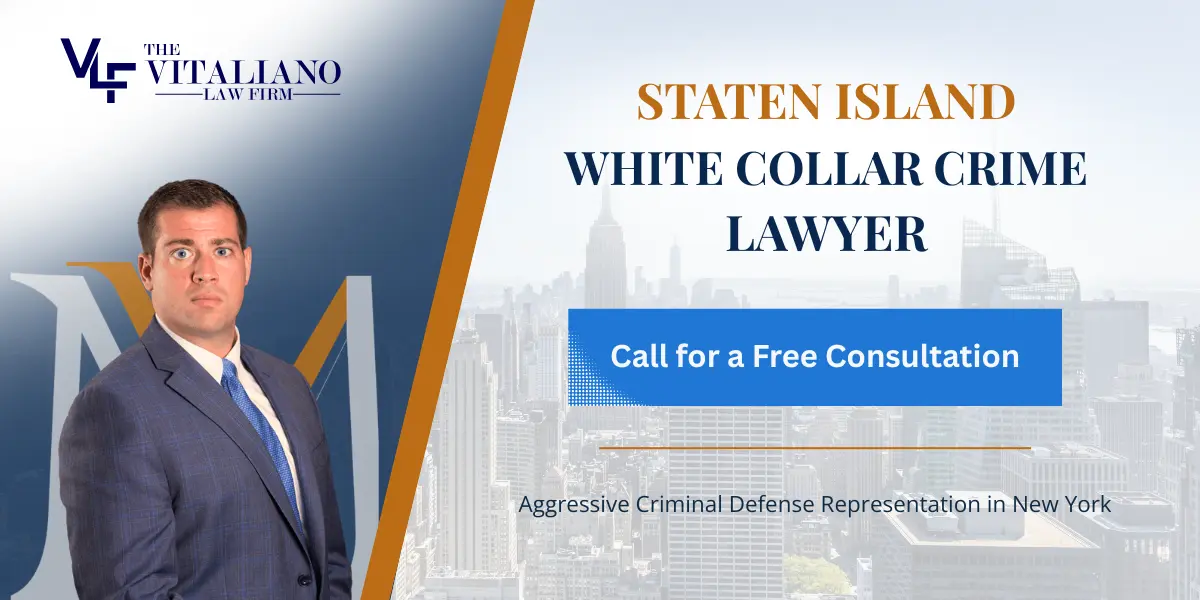 Staten Island White Collar Crime Lawyer